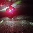 led 테일램프, 방향지시등 완료(수정:야간사진) 이미지