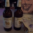 태국 맥주 3종 (싱하, 창, 레오-비싼 순서) 이미지