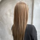 미아사거리 미용실 편안하게 돋보이는 베이지브라운 염색
