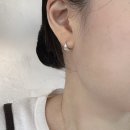 리레인 실버 볼드귀걸이 후기 물방울 쉘 디자인이 예쁜 데일리템