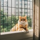 수원역 푸르지오자이 제3 | 반려동물 고양이 방묘창.. 수원역 푸르지오자이 안전방충망 스테인리스 시공 후기