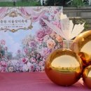 서울조명 - 서구 운천로 119 | 중랑 서울장미축제 포토존 연출 현장! 야간 조명 포토존 제작 및 풍선 장식 후기