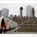 Canada - 호수와 공원의 도시 토론토(Toronto)의 시청(Toronto City Hall) 이미지