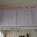 징홍 남부터미널 버스 시간표 및 운임표(라오스행 참조) 이미지