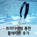 프리다이빙 롱핀 처음 산다면 이거 먼저 읽고 결정하세요