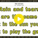 MR - Rain and tear/Aphrodite's child 이미지