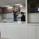 삼성 비스포크 키친핏 냉장고 키친핏 김치냉장고 / 냉장고장 시공후기 : 봄날목공소