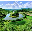 영월한반도지형 이미지