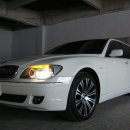 ★07년.9월 / BMW750Li.화이트.짧은 실키로수/ 이미지