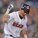 110719 두산베어스 vs 롯데자이언츠 경기움짤(고영민 홈런!) + 이원석 직관사진