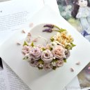 연제옥스포드어린이집 | 부산 사하구 당리에서 와주신 수강생님과 앙금플라워떡케이크 창업 수업 1주차 장미 크레센트 케이크...