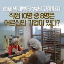 61세 막내부터 79세 고참까지, 직원 10명 중 8명은 어르신인 기업 `보네 베이커리` 이미지