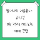 예스엘이디 | 할머니의 여름휴가 뮤지컬, 후기,예매방법