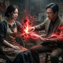 7화: [화(火)의 힐링] 붓을 쥘 수 없는 천재 화가의 손끝에 피어난 진홍빛 붓꽃 이미지