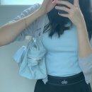 미닛뮤트 클로 파네 미스티 블루 후기 착용샷 minitmute clo pane mist blue