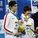 박태환 2011 제14회 국제수영연맹(FINA) 상하이 세계수영 남 자유형 400m 금 -＞다음 카페 오두막집( http://cafe.daum.net/yangim8522 )-[제작:송하(松河)이양임 이미지