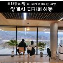 쌍계사 근처 맛집 뷰 좋은 티카페하동 녹차 후기