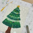 청주시 평생학습관 | 청주 크리스마스 오일파스텔 드로잉 1회차 수업 / 크리스마스트리 그리기 in 청주시평생학습관