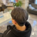 부산 염색 잘하는 미용실 부담스럽지 않은 애쉬그레이 / 기태영헤어애비뉴 범일점 / +1주일 뒤 색감