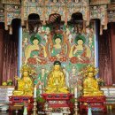 영월 보덕사 목조아미타삼존불좌상 이미지