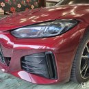고양시 일산 수입차 외제차 덴트 - 덕양구 내유동 BMW i4 M50 찌그러진 찍힌 문콕 덴트 복원 수리 이미지