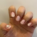 [자양역네일/네일라벨르 자양점 후기] 핑크빛 여리여리한 청순 네일아트 받았어요💅🏻