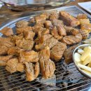 흰바위한식고을 | 룸이 있는 돼지갈비 오산맛집 참숯갈비고을 푸짐한 한상 돼지갈비