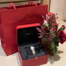 28 | 센텀 신세계 백화점 까르띠에 발롱블루 28 가격 구매후기 착샷