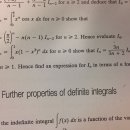 recurrence formulae 푸는것좀 도와줘...ㅠㅠ 이미지