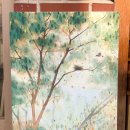 다정한이웃 | 🍃 [삼원아트스폰서십] 아르쉐벨루어 300g 수채화지 배접 &amp; 작업 후기 – 다정한 이웃