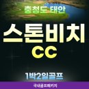 서해의 푸른 바다를 품은 명품 라운딩! 태안 스톤비치cc 1박2일골프패키지