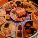 욕지횟집 | [천안 불당동 맛집] 불당해물점빵, 욕지도 활고등어회가 들어간 모둠한상과 굴튀김 후기