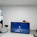 벽걸이TV와 led시계 타공설치 안전하고 튼튼하게 완료!