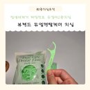 라임덴탈 | 손잡이치실추천 뷰렌드 듀얼덴탈케어 라임민트 2중치실 만족후기