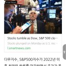 다우지수, S&P500지수가 2022년 이후 최악의 하루를 마감하면서 주가가 폭락했다.미국의 경기침체 공포가 세계 시장 전반에 혼란을 이미지