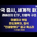 한국증시,세계적 화제!/레버리지 ETF,치명적 구조/미셸 주미대사 부임/무슬림 스페인 침공/반도체 투자 정석...7/31 공병호TV﻿ 이미지