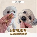 (유)기성 | 강아지수제간식 추천 췌장염 강아지 식단 유니노스 너한개나한개 급여후기