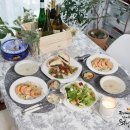 와인 플레이팅 안주 만들기 이미지