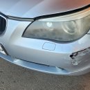 복원154 | 전문 1급공업사 - BMW 5시리즈 범퍼 기스 복원도장 작업 후기(스크래치 수리, 외관 깔끔하게 복원한 작업)