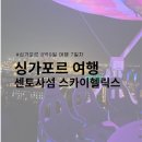 [2023.02.8박9일 싱가포르 7] 싱가포르 센토사섬 실로소비치 산책 스카이헬릭스 후기
