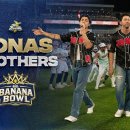 조나스 브라더스 - 공연 (Jonas Brothers FULL 9th Inning Performance | The Banana Bowl 이미지