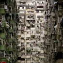 한때 세계에서 가장 인구밀도가 높았던 곳-홍콩 구룡성채 이미지