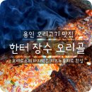장수돌판김치 | 용인오리고기맛집 애견동반가능 한터장수오리골