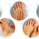 셀프 손발 마사지 이미지