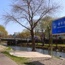 광주천변 자전거 도로 이미지