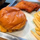 거제(동해선) | 거제법원 근처 햄버거 맛집 '프랭크버거 부산거제법원점' 자이언트통닭다리 필수 후기