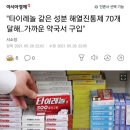 타이레놀 같은 성분 해열진통제 70개 ......약국에서 구입 이미지