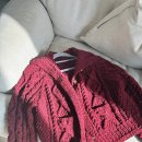 10/26 삼베실 수세미 뜨개질 | 뜨개결산 올드패션드가디건 소프트도네갈 와인색상 후기, 모비스웨터 실패, 니트공작소 스텔라 콘사 가디건