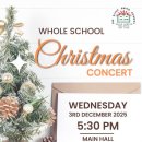 Christmas Market and Whole School Christmas Concert:3rd December 2025 이미지