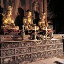 영천 은해사 백흥암 극락전 수미단 이미지